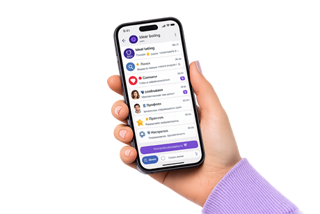 Opening the service in Telegram